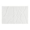 Koupelnová předložka Leave, 60/90cm, šedobílá - přírodní barvy, Moderní, textil (60/90cm) - Modern Living