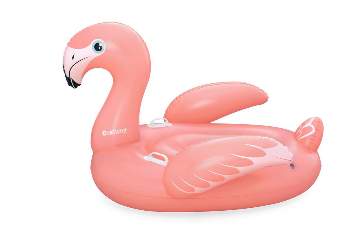 Schwimmtier Marc-Robin - Pink, KONVENTIONELL, Kunststoff (128/110/87cm) - Bestway