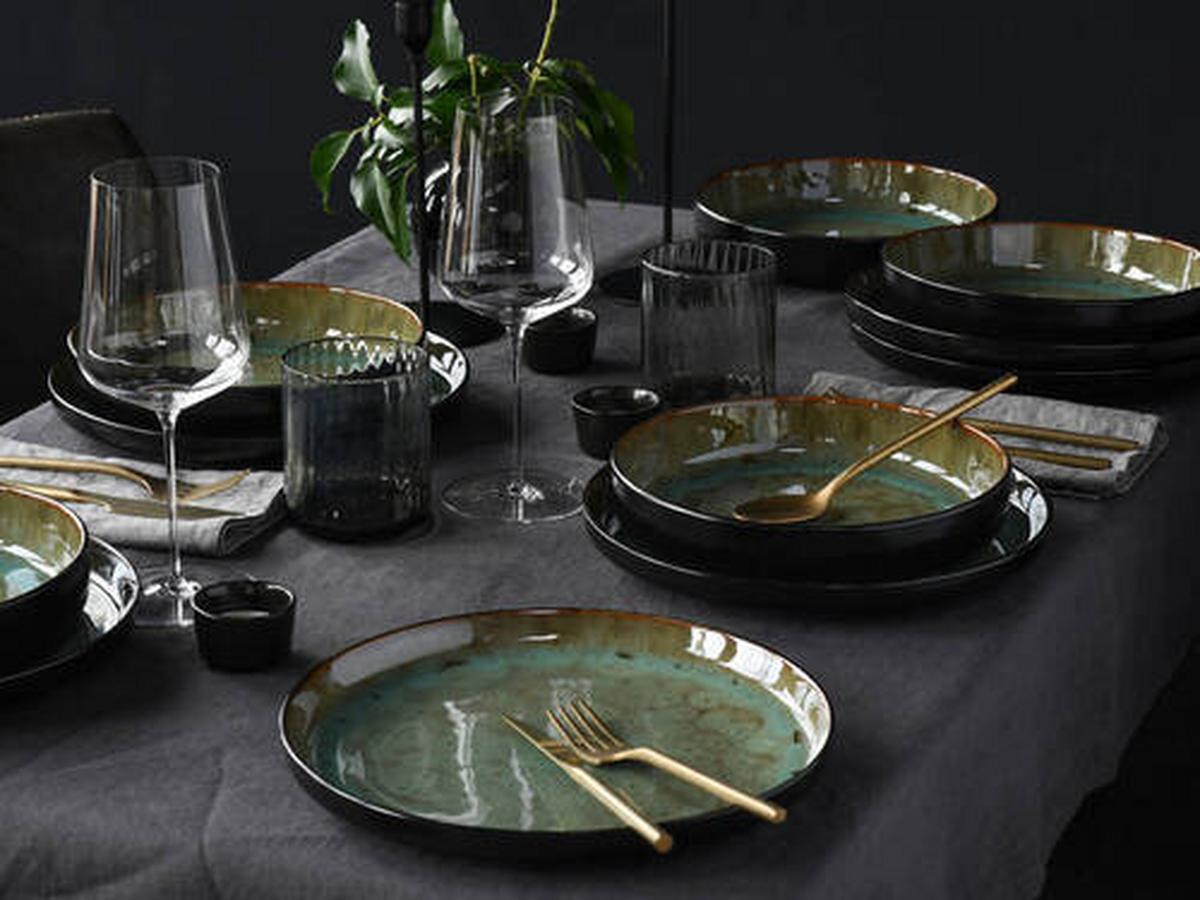 Tafelservice 21556 Nordic Fjord Green - Grün, Trend, Keramik - Creatable