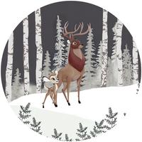Fototapete Dd1-014 Bambi Great Prince - Multicolor, Trend (128cm)