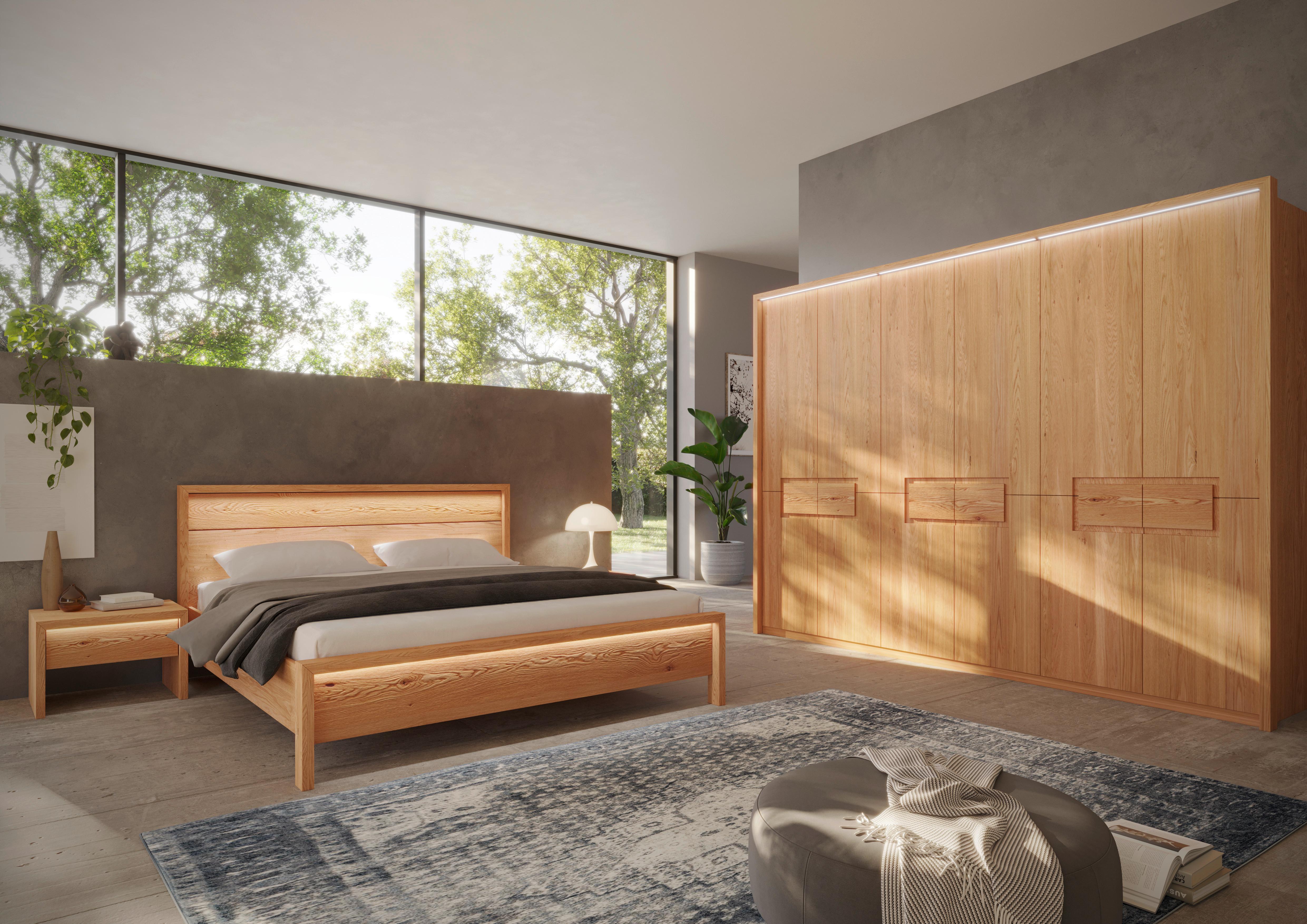 Drehtürenschrank Farina, Buchefarben B: 302 Cm - Buchefarben, MODERN, Holz (302/223/62cm) - MID.YOU