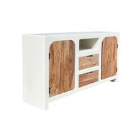 SIDEBOARD Naturfarben/Weiß B: 150cm - Weiß/Naturfarben, Design, Holz/Holzwerkstoff (150/80/40cm) - MID.YOU