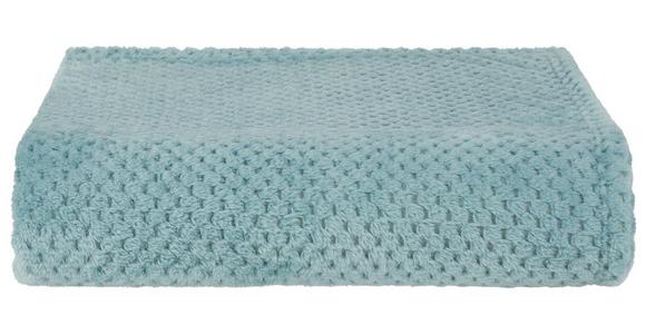 Kuscheldecke Belinda Petrol 130x170 cm - Petrol, ROMANTIK / LANDHAUS, Textil (130/170cm) - James Wood