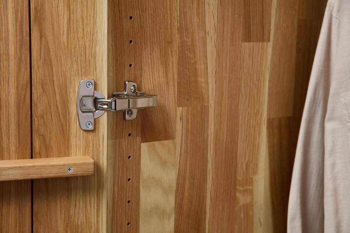 Drehtürenschrank Emilia, Eichefarben B: 252 Cm - Wildeiche/Eichefarben, MODERN, Holz (252/223/62cm) - MID.YOU