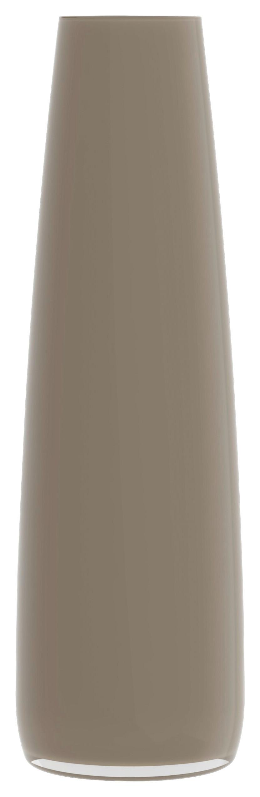 Dekovase Lucas - Beige, KONVENTIONELL, Glas (21/60cm) - Luca Bessoni