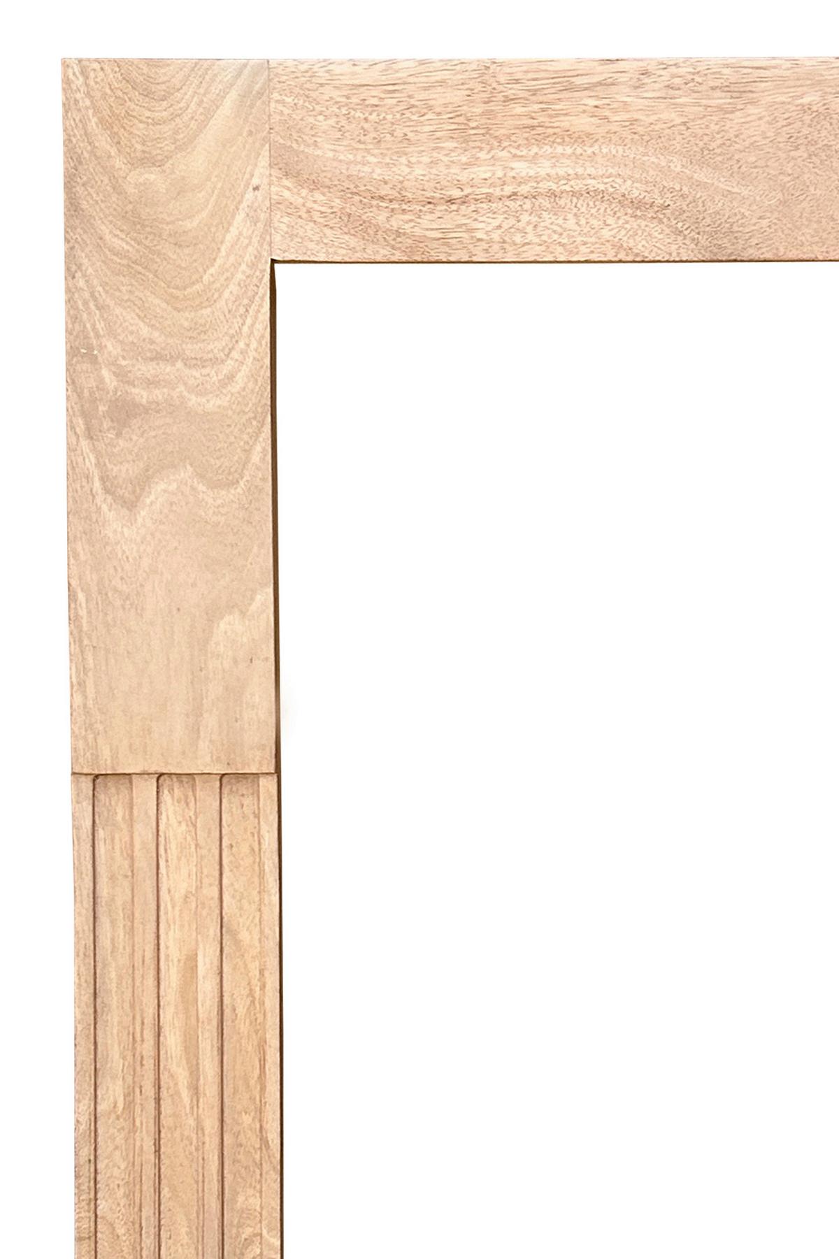 SPIEGEL Naturfarben B: 68cm - Naturfarben, Design, Glas/Holz (68/79/3cm) - MID.YOU