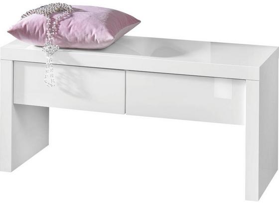 Šatní Lavice Lavica - bílá, Moderní (90/44/42cm) Šatní Lavice Lavica - bílá, Moderní (90/44/42cm)
