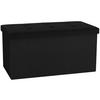 Sitzbox Boxas Anthrazit B: 76 Cm - Anthrazit, Basics, Holzwerkstoff/Kunststoff (76/38/38cm) - MID.YOU
