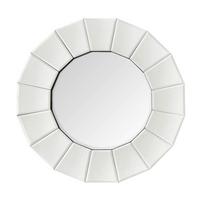 Wandspiegel Amun Rund 60 cm Metallrahmen Silberfarben - Silberfarben, Basics, Glas/Metall (60/60/3cm) - Kayoom