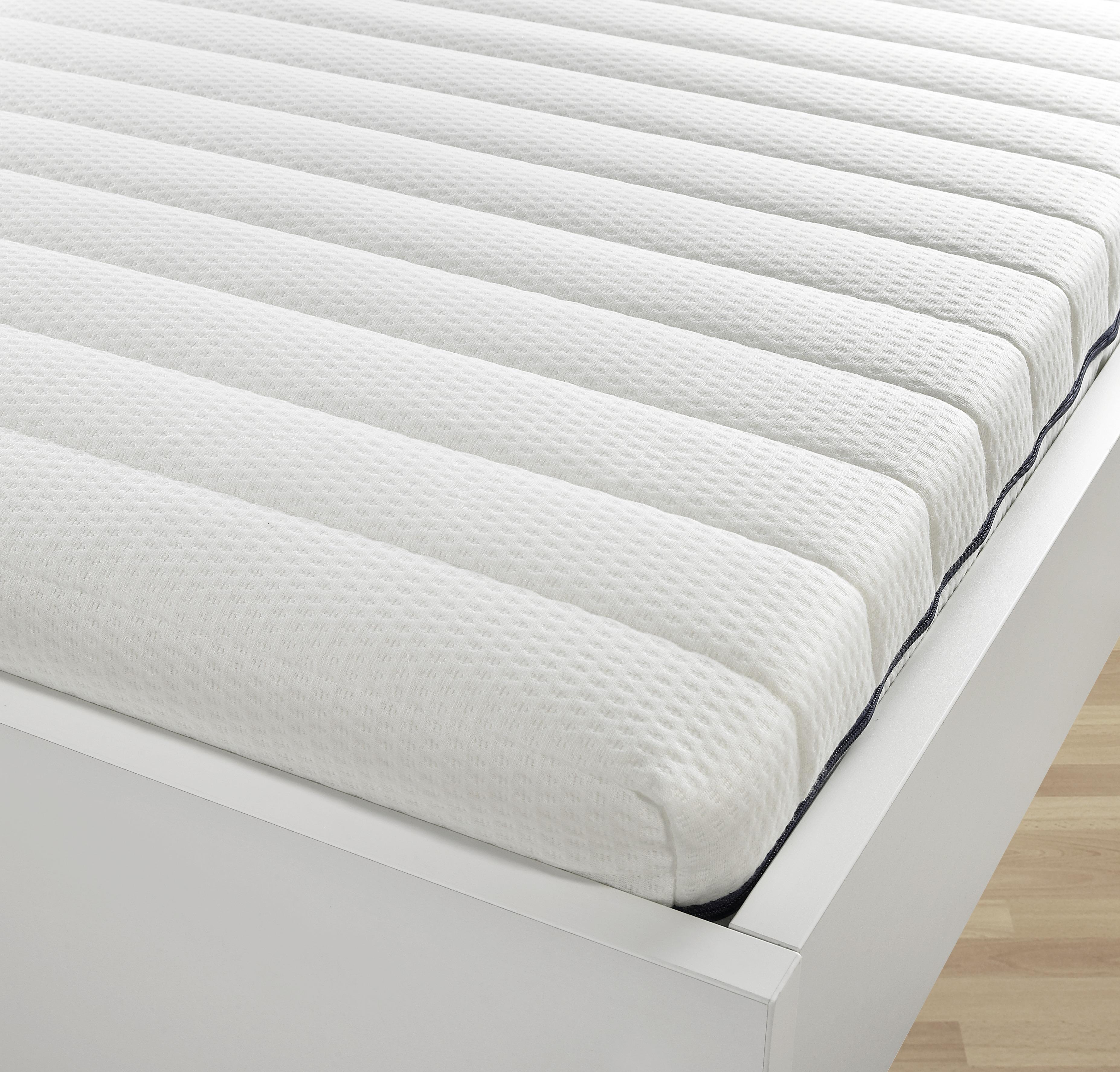 Komfortschaummatratze Star 140x200 cm H2 H: 13 cm - Weiß, Textil (140/200cm) - Primatex