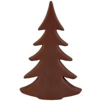 Dekoweihnachtsbaum Keramik Zum Stellen - Braun, KONVENTIONELL, Keramik (19,9/6/31,1cm) - Ondega