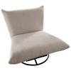 Relaxsessel Cremona Stoffbezug Beige - Beige/Schwarz, Design, Textil (100/78/96cm) - Livetastic