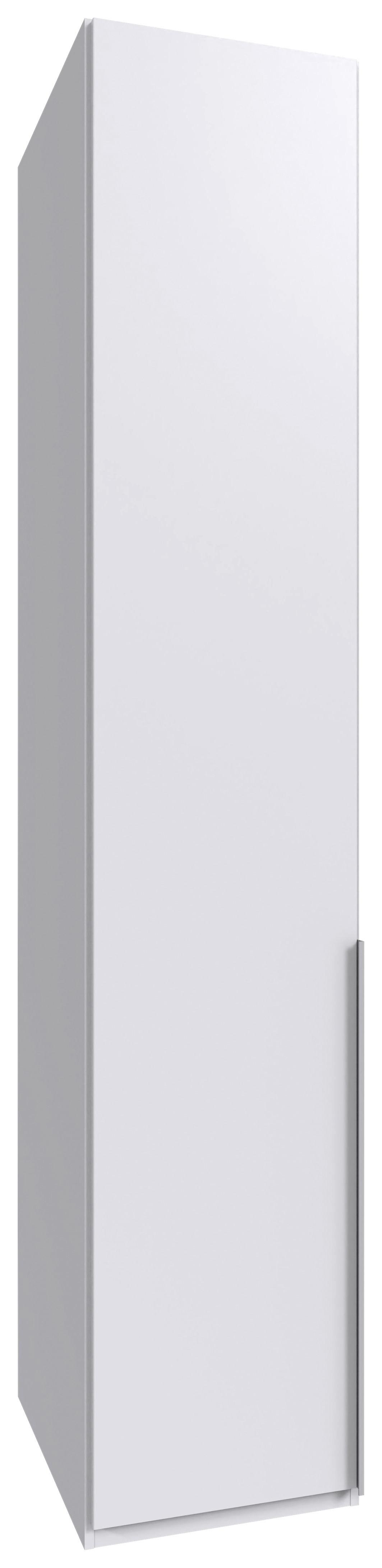 Drehtürenschrank New York Weiß B: 45 cm - Weiß, MODERN, Holzwerkstoff (45/236/58cm) - MID.YOU