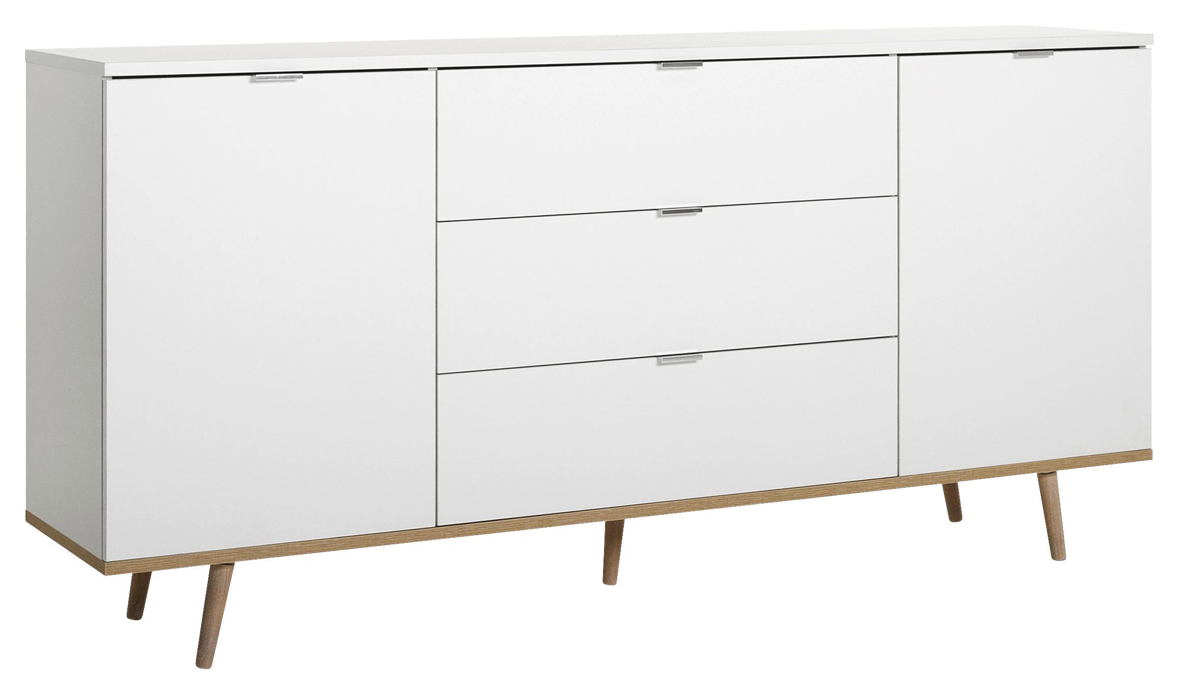 Sideboard in Weiß mit viel Stauraum