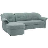 Ecksofa Papenburg Hellblau - Schwarz/Hellblau, KONVENTIONELL, Textil (142/233cm) - MID.YOU