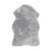 Kunstfell Rabbit Blau/Grau 60x90 cm Textil - Blau/Grau, Trend, Textil (60/90cm) - Kayoom