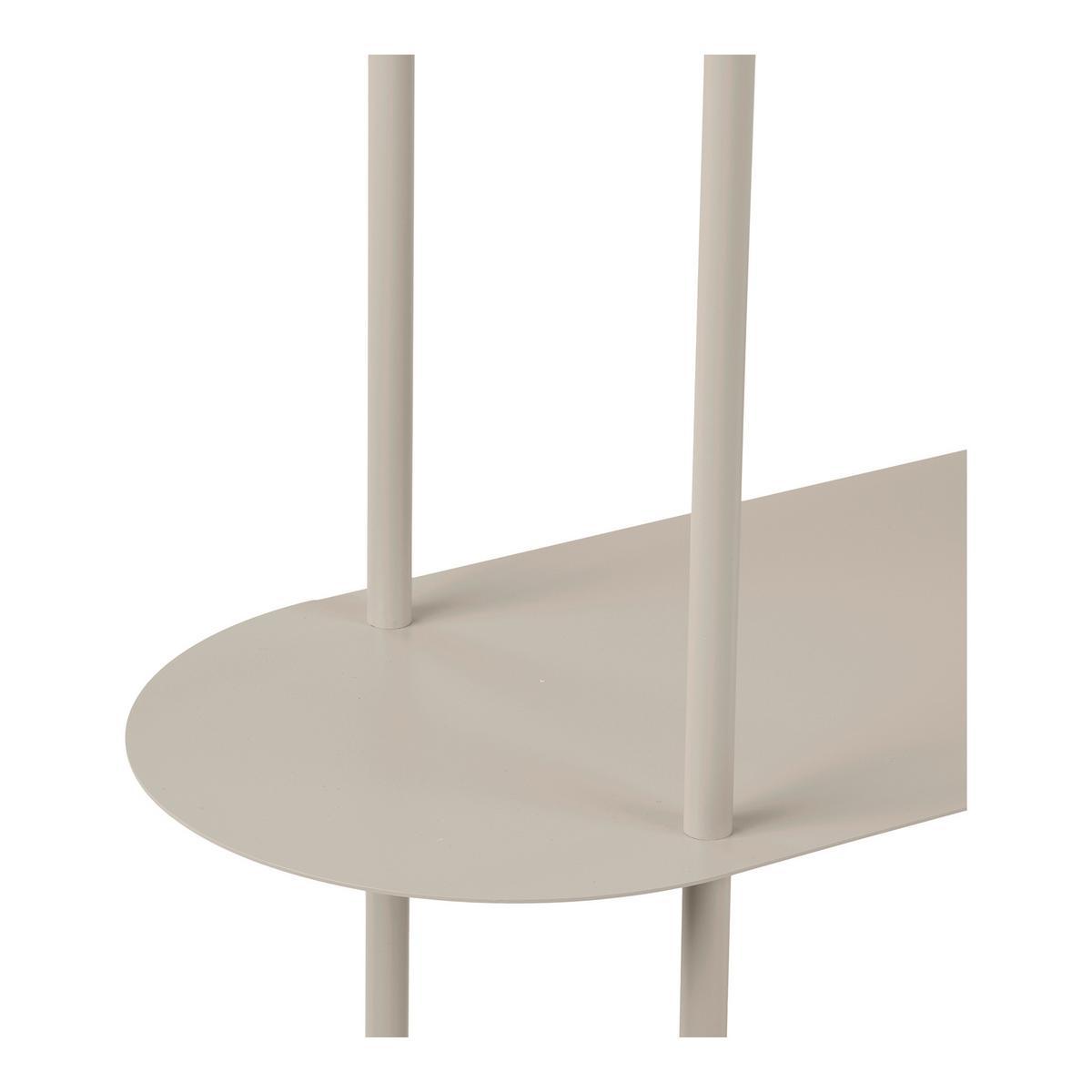 REGAL Rieti, Greige B: 118 cm - Greige, Design, Metall (118/97/31cm) - MID.YOU