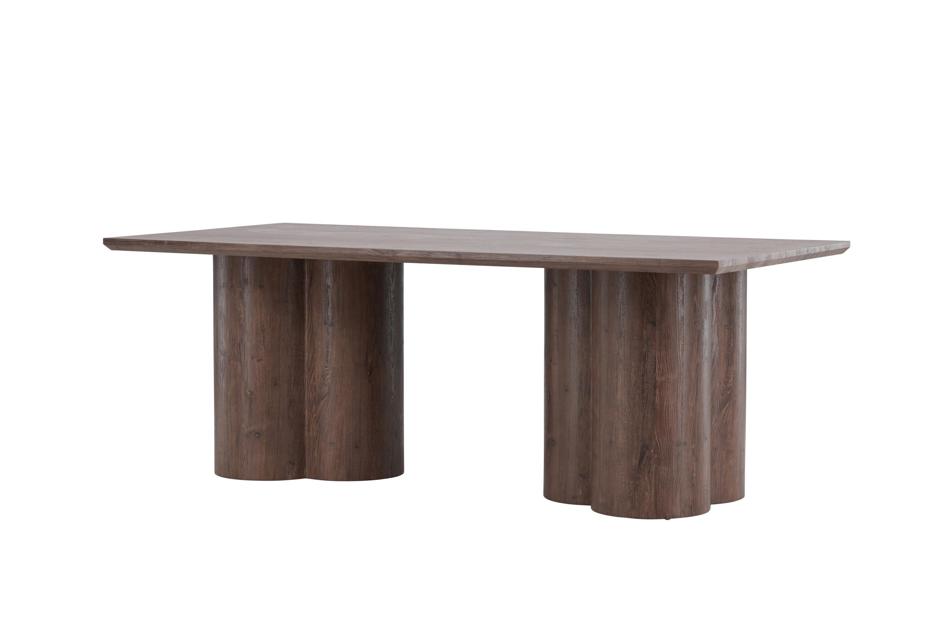 ESSTISCH Olivia, Braun B: 210 cm - Braun, MODERN, Holz (210/100/75cm) - Livetastic