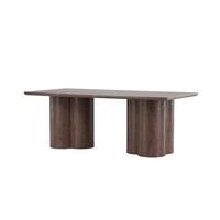 ESSTISCH Olivia, Braun B: 210 cm - Braun, MODERN, Holz (210/100/75cm) - Livetastic