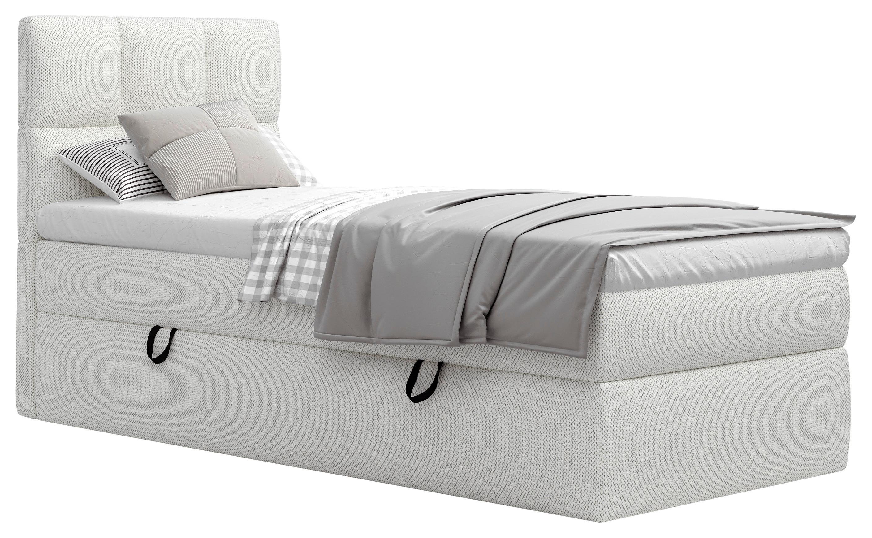Boxbett Polly - Weiß, MODERN, Holz/Holzwerkstoff (90/200cm) - MID.YOU