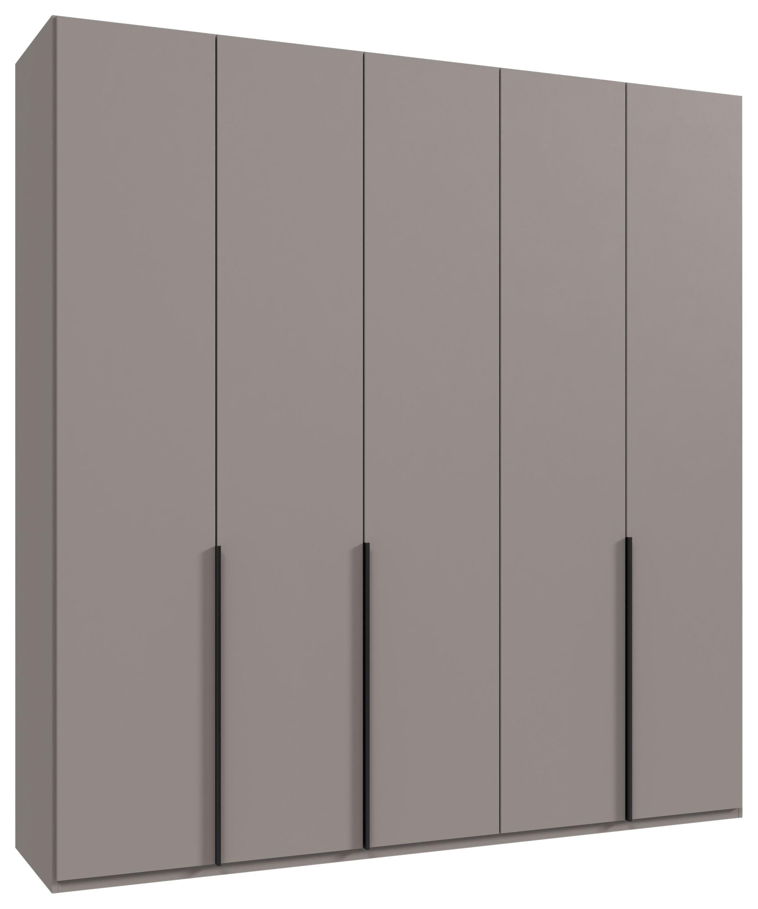 Drehtürenschrank New York Grau/Sahara B: 225 cm - Grau/Sahara, MODERN, Holzwerkstoff (225/236/58cm) - MID.YOU