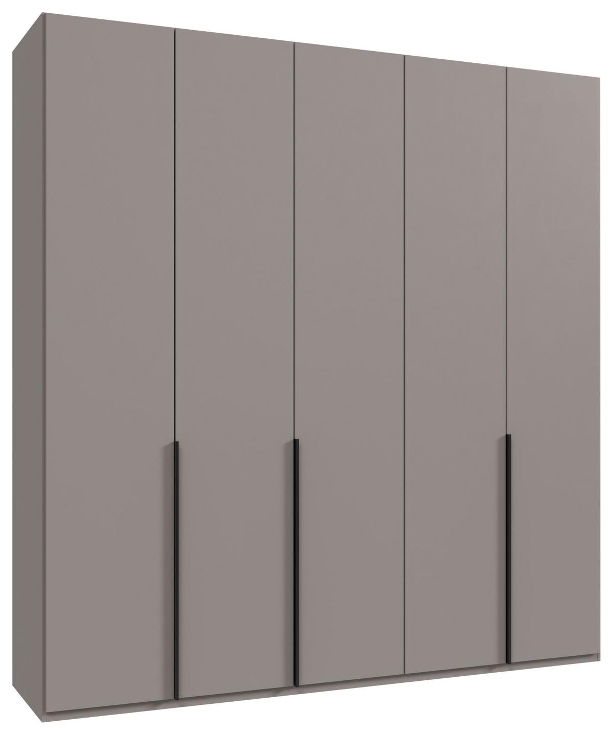 Drehtürenschrank New York Grau/Sahara B: 225 cm - Grau/Sahara, MODERN, Holzwerkstoff (225/236/58cm) - MID.YOU