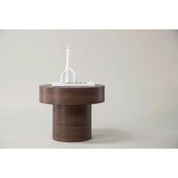 Beistelltisch Malung - Braun, Design, Holzwerkstoff (50/50/40cm) - Livetastic