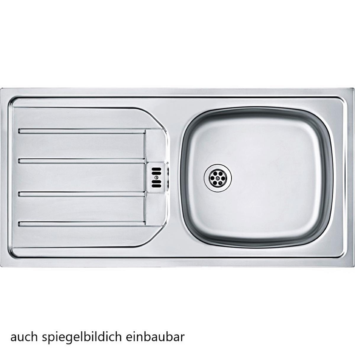 Eckküche Winkelblock B: 270/210 cm Weiß - Eiche Wotan/Weiß, MODERN, Holzwerkstoff (210/270cm) - Held