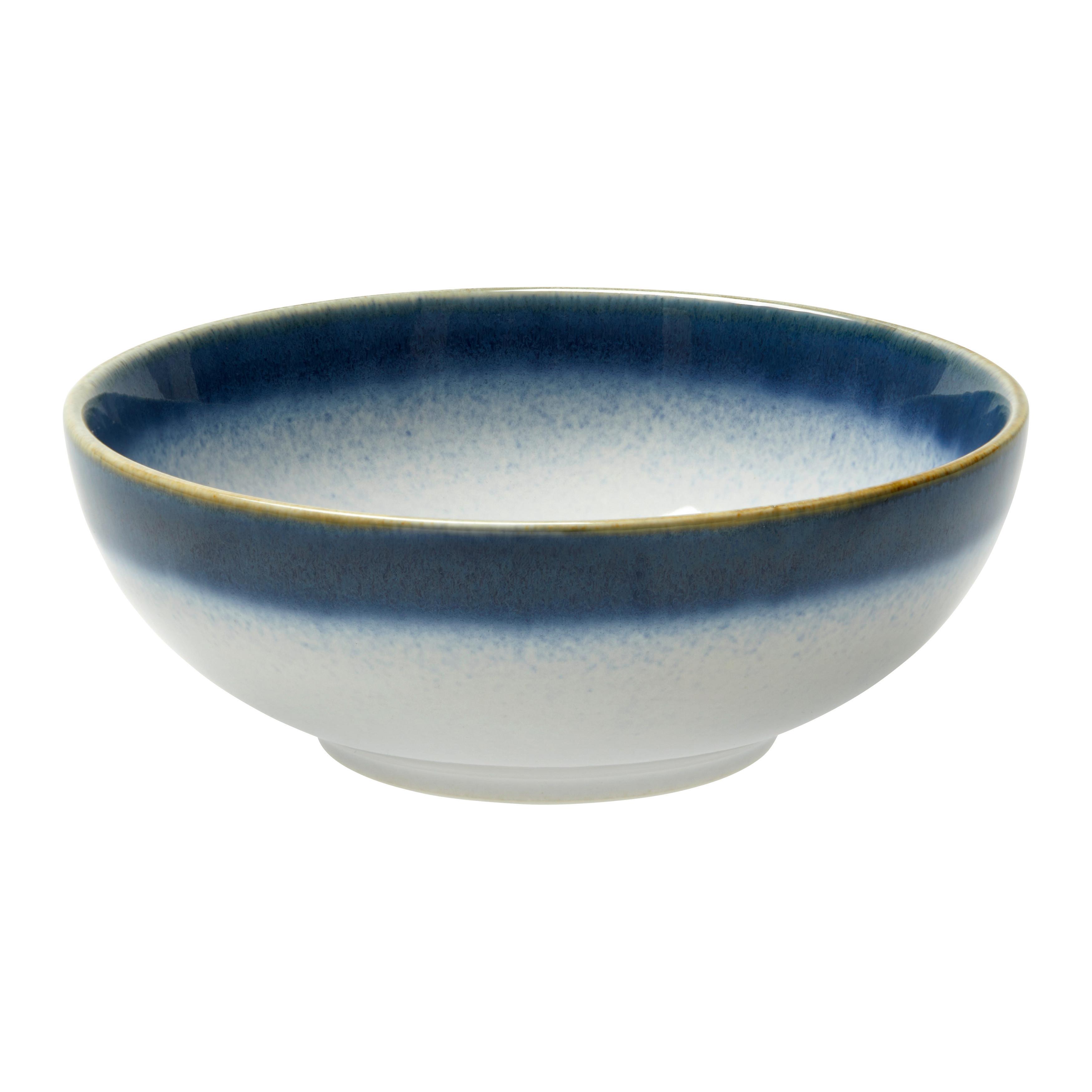 Miska na müsli CASCADE - modrá, Moderní, keramika (16,5/6cm) - Creatable