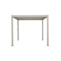 Pergola Deluxe 3x3 M - Grau, LIFESTYLE, Metall (300/250/300cm) - Gardenson