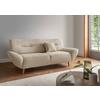 3-Sitzer-Sofa Drago, Beige B: 205 cm - Wildeiche/Beige, KONVENTIONELL, Textil (205/81/90cm) - MID.YOU
