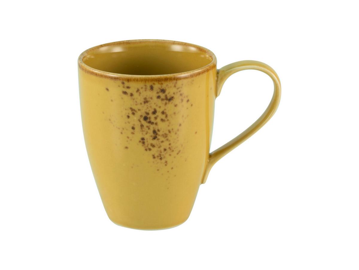 Kaffeebecherset 21979 Nature Collection - Currygelb, Trend, Keramik (300ml) - Creatable