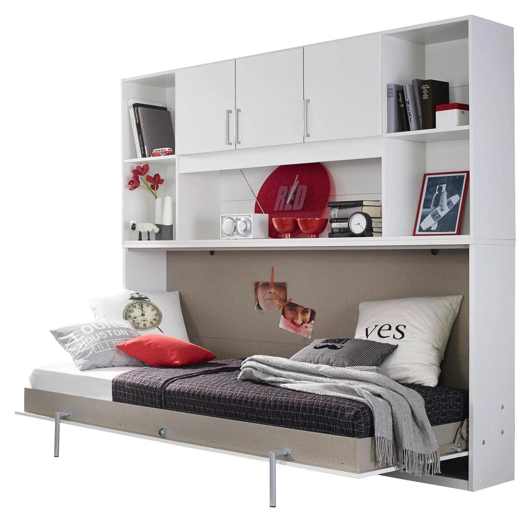 Ãberbauregal Albero 212 cm WeiÃ — WeiÃ, KONVENTIONELL, Holzwerkstoff (212/93/38cm)