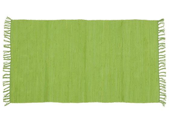 Handwebteppich Annika 70x120 cm - Dunkelgrün, KONVENTIONELL, Textil (70/120cm) - Ombra Handwebteppich Annika 70x120 cm - Dunkelgrün, KONVENTIONELL, Textil (70/120cm) - Ombra