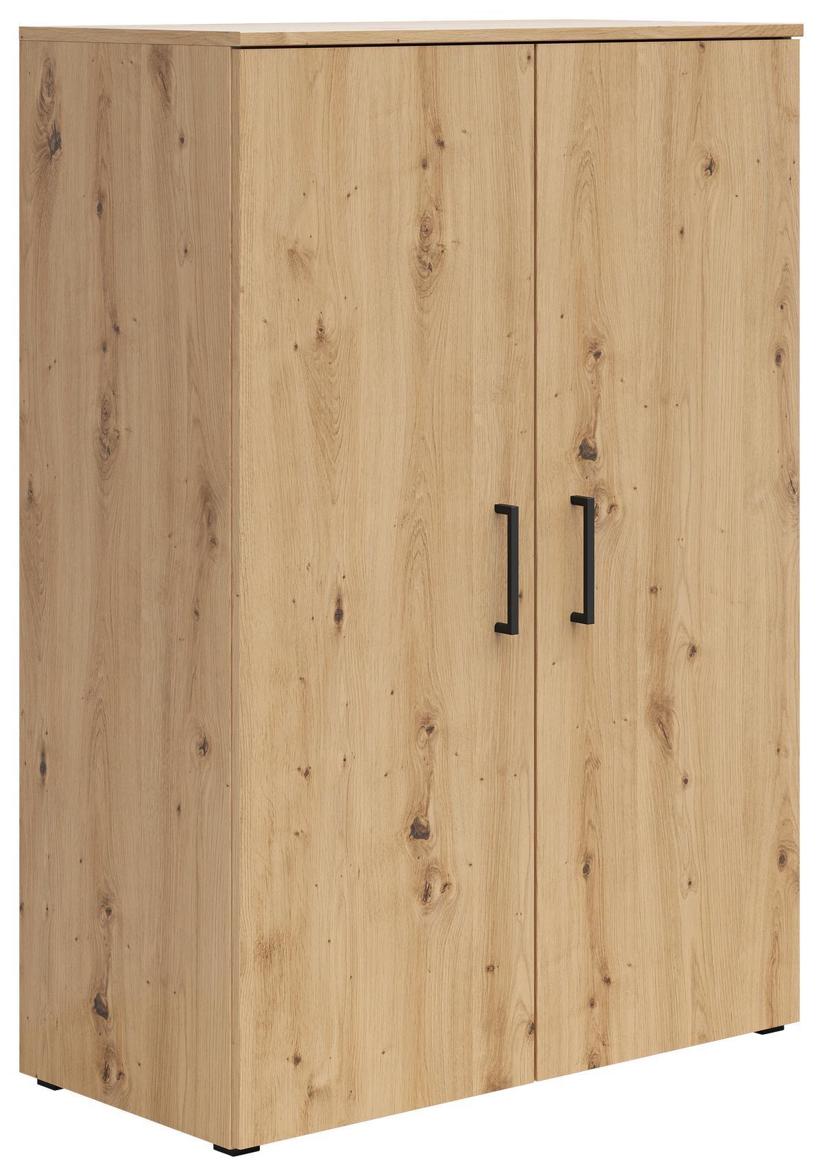 KOMODA Multistauraum - čierna/antracitová, Modern, kompozitné drevo/plast (80/115/40cm)