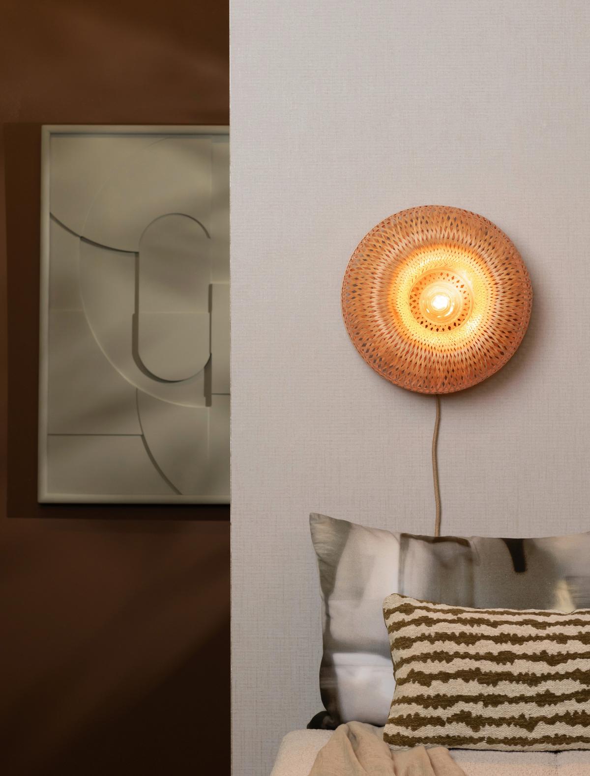 Wandleuchte Barbados - Naturfarben, Basics, Naturmaterialien (35/15cm) - Good & Mojo