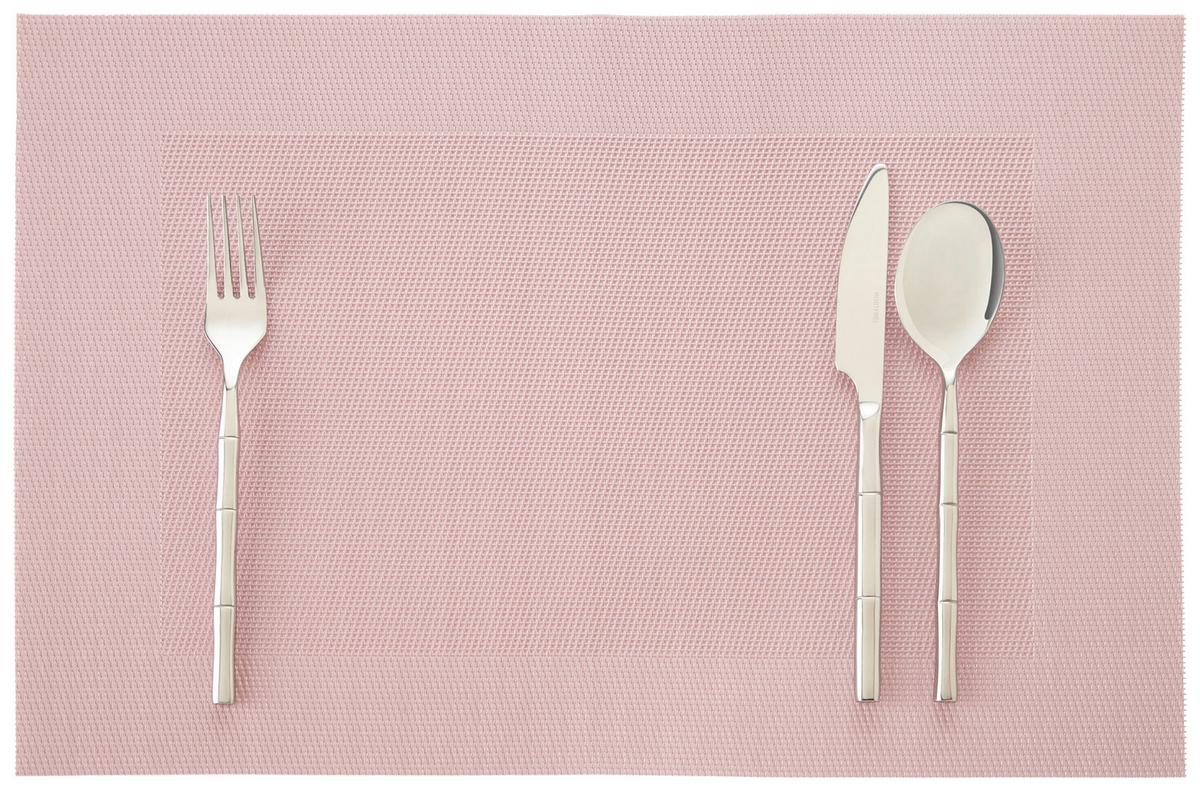 PROSTÍRÁNÍ Ralph, 45/30 cm - růžová/světle šedá, textil (45/30cm) - Modern Living