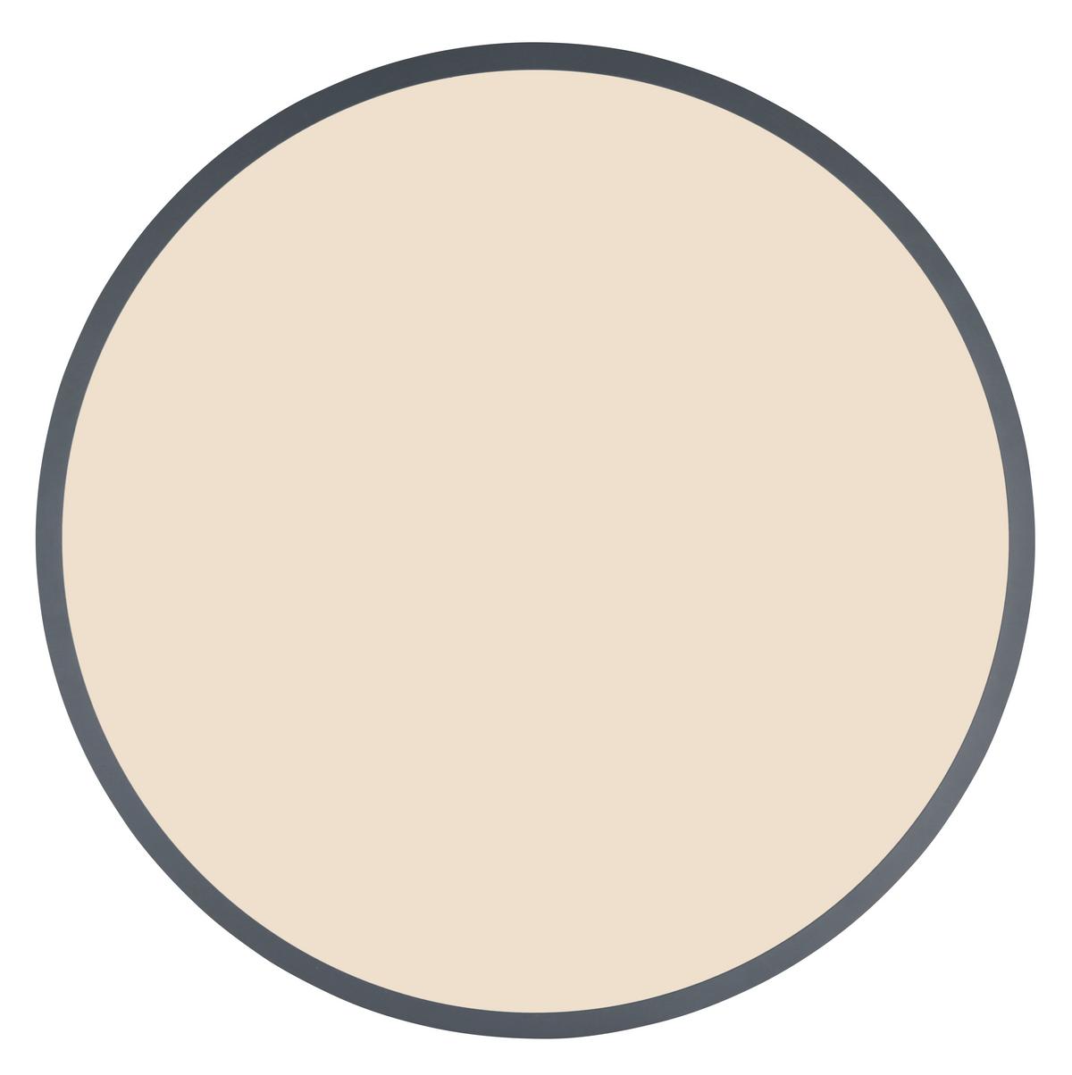 LED-Deckenleuchte Ø 60 cm mit Farbtemperaturenwechsler - Opal/Graphitfarben, Natur, Holzwerkstoff/Kunststoff (60/8,5cm) - Globo