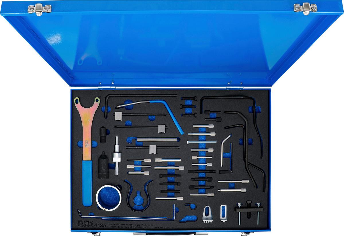 Motor-einstellwerkzeug-satz 4135 - Blau, Basics, Metall (56,7/3,2/40,8cm)