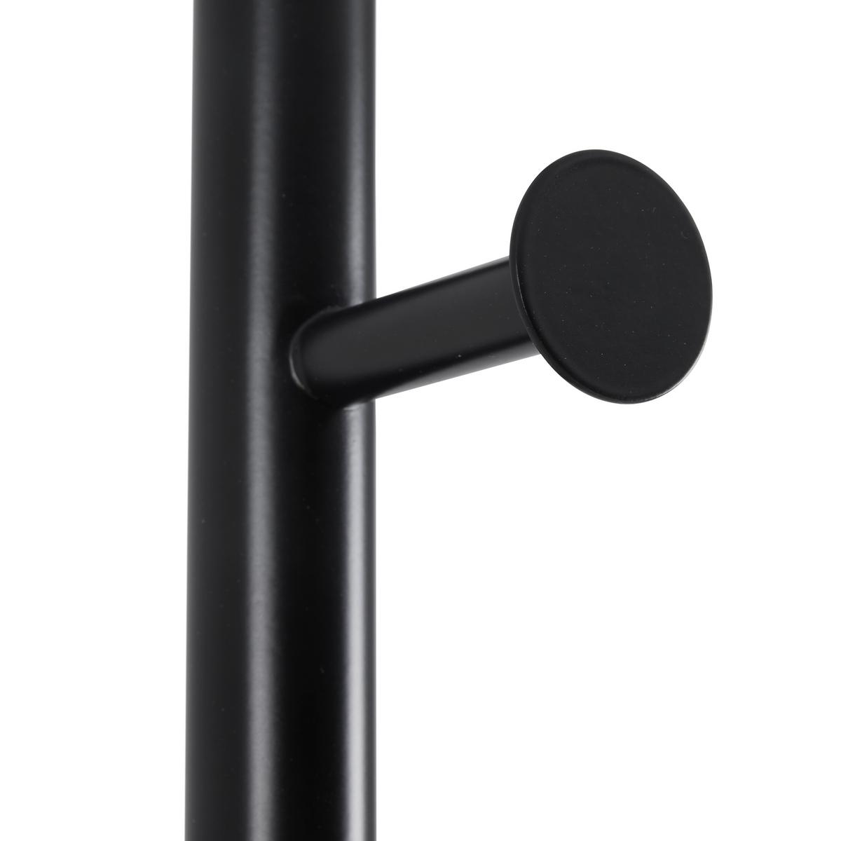 ŠATNÍ STOJAN SCOPO-EXKLUSIV- - černá, Moderní, kov (30/200-260/30cm) - Mömax