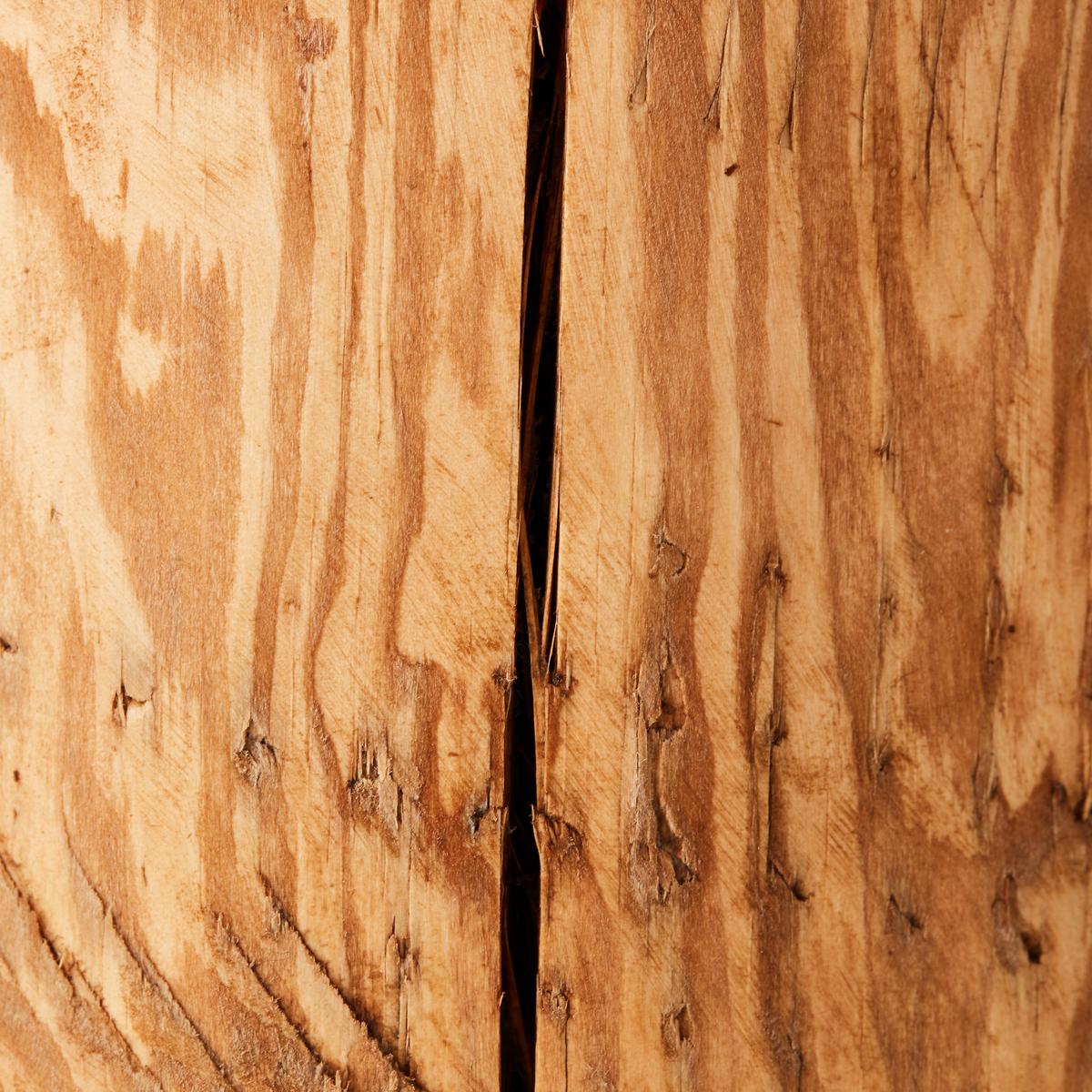 Tischleuchte 93111/36 Trabo - Kieferfarben, Natur, Holz (10/10cm) - Brilliant
