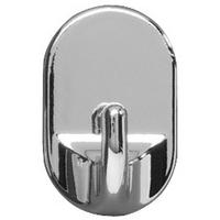 Öntapadós Akasztó 4421033100 - krómszínű, Konventionell, műanyag (2,5/4/2cm) - Wenko