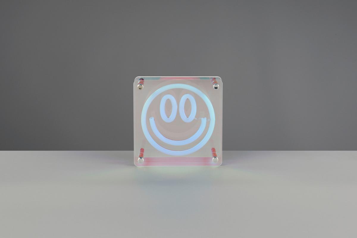 DEKORAČNÍ LED SVÍTIDLO HELGA - průhledné, Moderní, kov/plast (14,5/14,5/5cm) - Mömax