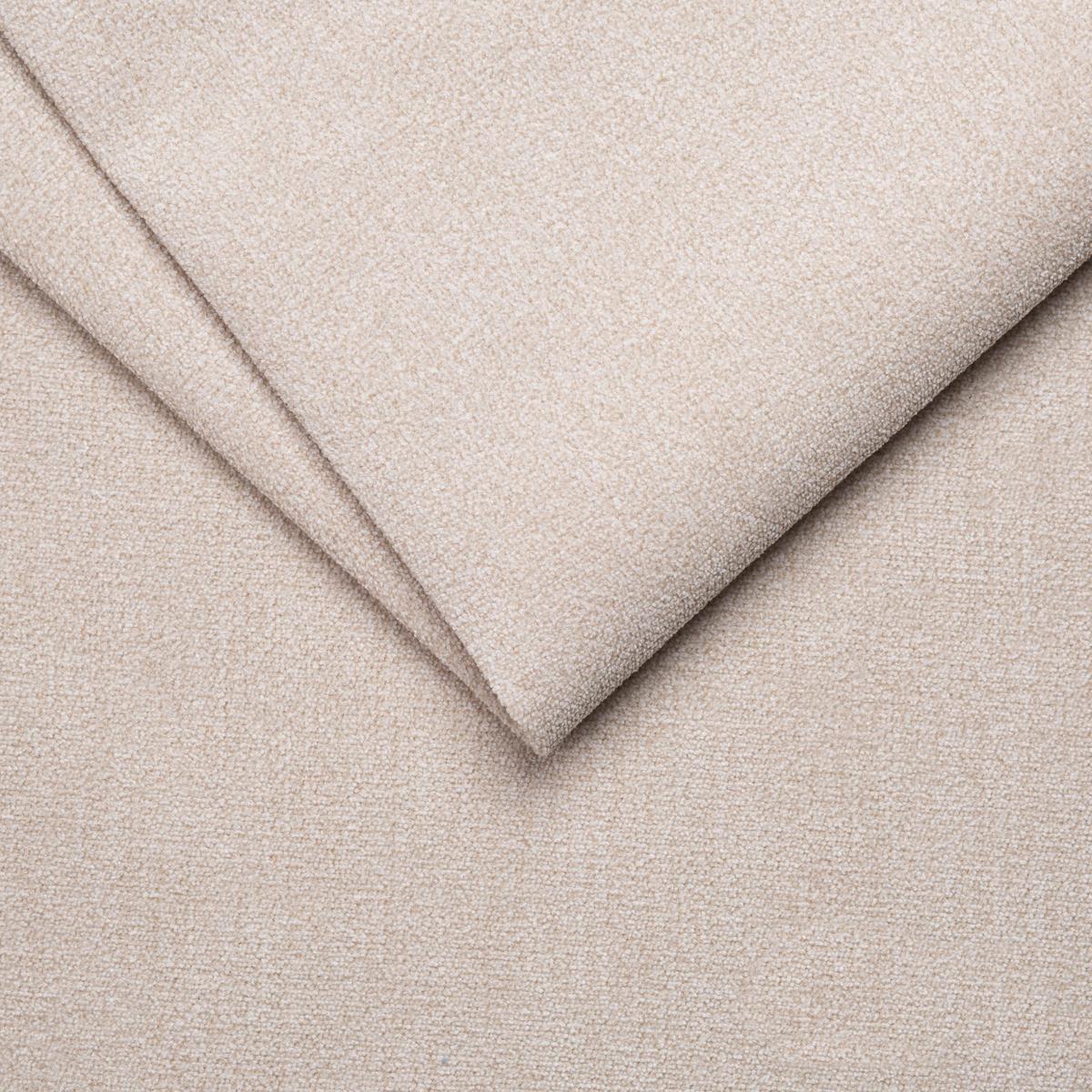 Ecksofa Lapis Creme S: 255/217 Cm - Creme/Schwarz, KONVENTIONELL, Textil (255/217cm) - MID.YOU