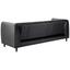 Schlafsofa mit Bettfunktion Jonna Samt - Dunkelgrau/Schwarz, KONVENTIONELL, Holz/Textil (235/85/87cm) - Carryhome Schlafsofa mit Bettfunktion Jonna Samt - Dunkelgrau/Schwarz, KONVENTIONELL, Holz/Textil (235/85/87cm) - Carryhome