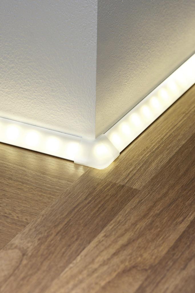 LED-Dekoleuchte Function Delta Profil Ecken-Profilverbinder - Transparent, Basics, Kunststoff (3,5/2,1/3,5cm) - Paulmann