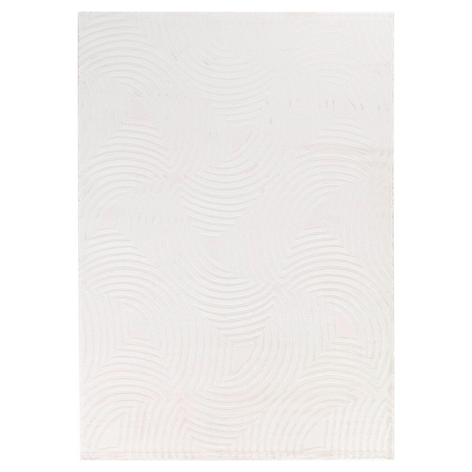 Webteppich Sahara - Creme, Design, Textil (80/150cm) - Novel