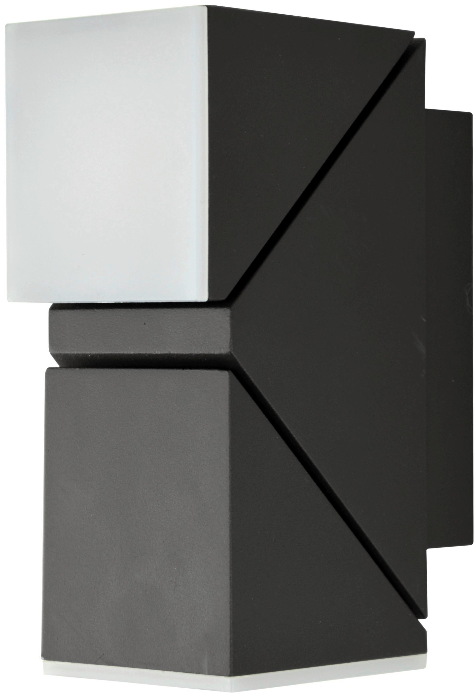 Außenwandleuchte 2528000091696 Lyra - Anthrazit, Design, Kunststoff/Metall (6,2/15,6/8,3cm)