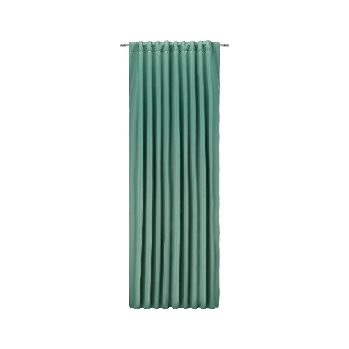 Hotový závěs Hamo olivovo zelená 135x245cm - olivově zelená, Moderní, textil (135/245cm)