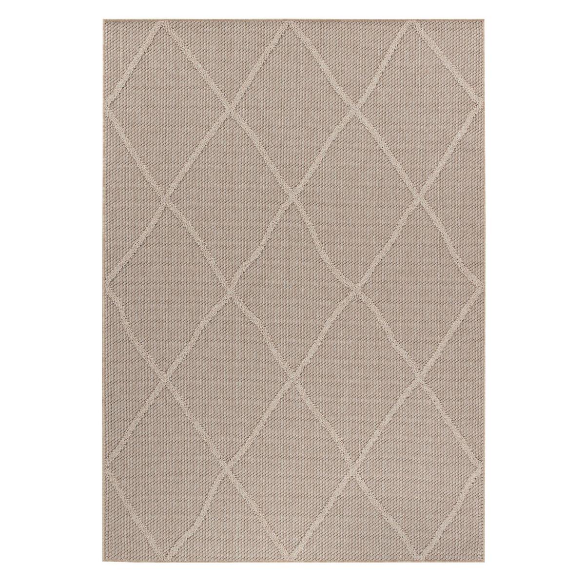 Outdoorteppich Patara - Beige, Design, Textil (200/290cm) - Novel